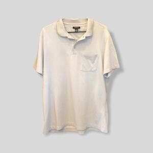 Van Heusen | Men's Light Gray Polo | Size Large | 0092
